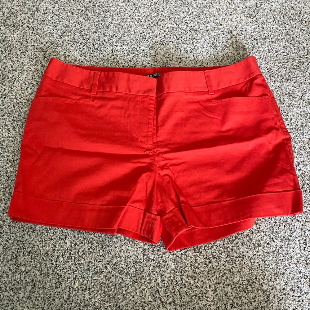 NWOT Express Coral Shorts